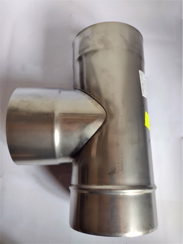 T-klix 87° - rozdělávací sopouch - DN 160mm (síla plechu 0,6mm)