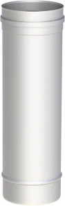 komínový díl - trubka 0,5m - DN 160mm (síla plechu 0,8mm)