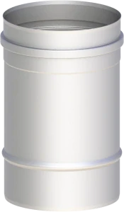 komínový díl - trubka 0,25m - DN 80mm