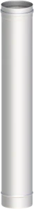 komínový díl - trubka 1m - DN 160mm (síla plechu 0,8mm)