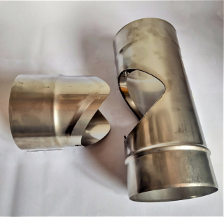 T-klix 87° - rozdělávací sopouch -DN 180mm (síla plechu 0,8mm)